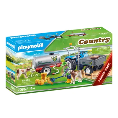 Produktbild von PLAYMOBIL 70367 Ladetraktor mit Wassertank