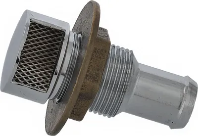 Produktbild von Tankentlüfter, Tankbelüfter, Tankentlüftungsventil für Boote, Marine, Schlauchanschluss 19 mm, Messing, Edelstahl