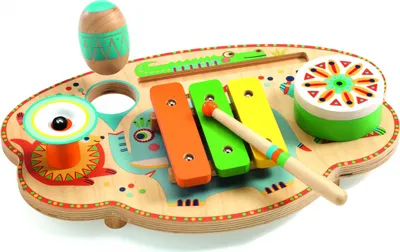Produktbild von Djeco Miniorchester, willkommen im Karneval