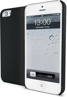 Produktbild von Muvit iGum Case iPhone 5, Cover, Apple, iPhone 5, Schwarz