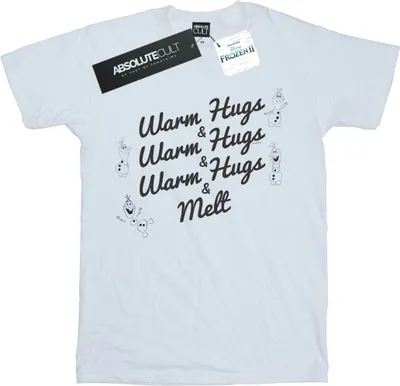 Produktbild von Disney - "Frozen 2 Warm Hugs And Melt" T-Shirt für Herren BI26877 (S) (Weiß)