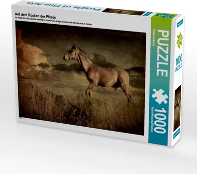 Produktbild von Calvendo Auf dem Rücken der Pferde 1000 Teile Puzzle quer 640x480mm, Hultsch Heike; 7305107