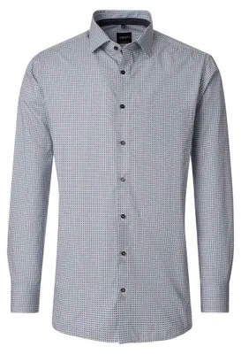Produktbild von Venti - Modern Fit - Bügelfreies Herren Langarm Hemd (226110900), Größe:38, Farbe:Anthrazit (750)
