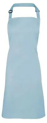 Image de Premier - Tablier à bavette unisexe pour homme/femme « Colors Collection » LT6019 (taille unique) (bleu clair)