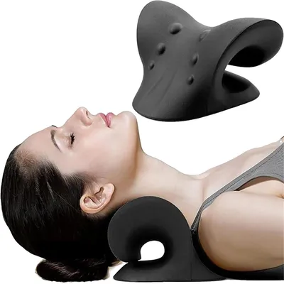 Immagine prodotto di Cuscino a forma di C, supporto per collo e spalle, dispositivo per la terapia del dolore, heise
