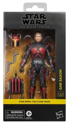 Zdjęcie produktu dla Star Wars Gar Saxon z kolekcji The Black Series, 4 lat(a)