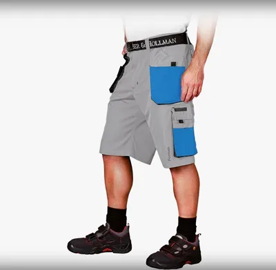 Produktbild von KURZE Arbeitshose Sicherheitshose Schutzhose Hose Sommer Shorts (LH-FMN-TS-JSNB) Gr. L