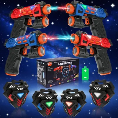 Produktbild von Infrarot Laser Tag Infrarot-Pistole Laser Tag-Blaster Kinder-Spielzeug 4 Spieler