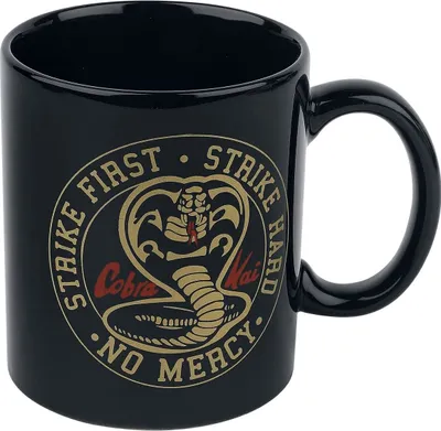 Produktbild von Cobra Kai Keramiktasse - Cobra Kai (Emblem) Black (320 ml)