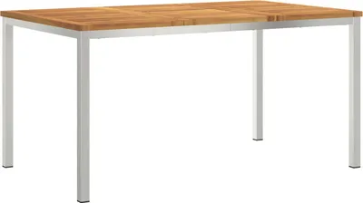 Produktbild von Möbel Esstisch 150x90x75 cm Massivholz Akazie - Gartentische 42006187