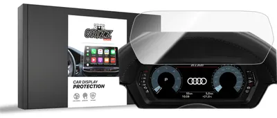 Obrázok produktu pre Keramická fólia na displej pre Audi S3 8Y Virtual Cockpit 10,25" (2020-2025), Grizz Protector
