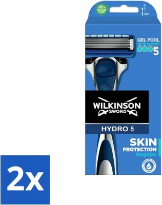 Obrázok produktu pre Wilkinson - Náhradné čepieľky - Hydro 5 skin protection regular - comfort - 1 čepeľ - value pack - 2 kusy