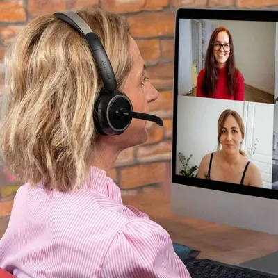Produktbild von Lindy L118, Kabellos, 20 - 20000 Hz, Büro/Callcenter, 350 g, Kopfhörer, Schwarz