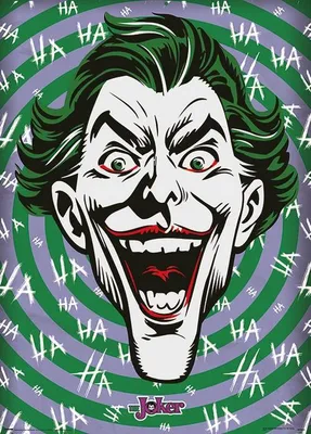 Produktbild von DC Originals – Der Joker (HaHaHa) / Metallposter – 50x70 cm – Poster