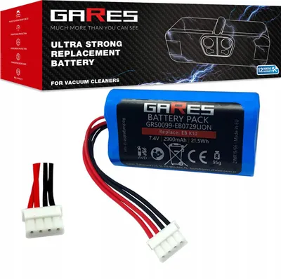 Obrázek produktu pro Gares Akumulátor pro Elzab K10 D10 K10 online Teta 2S1P | 7,4V 2,9Ah | Náhradní baterie | Vysoká kvalita Gares®