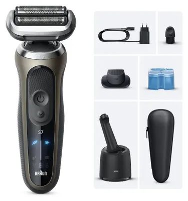 Produktbild von BRAUN Series 7 72-C7200cc inkl. GRATIS Reinigungsstation Herrenrasierer