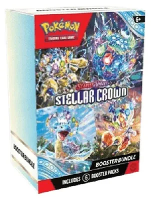 Productafbeelding van Pokemon Stellar Crown Booster Bundle
