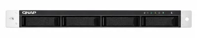 Produktbild von QNAP TS-453DU-RP, NAS, Rack (1U), Intel® Celeron®, J4125, 4 GB, DDR4