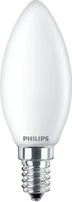 Zdjęcie produktu dla Philips Świeczka żarnikowa matowa 40 W B35 E14 x 3, 4,3 W, 40 W, E14, 470 lm, 15000 h, Ciepłe białe