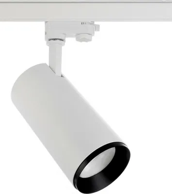 Produktbild von Light Impressions Deko-Light Schienenleuchten-System, 3-phasig, 230V, Lucea 30, weiß, 220-240V AC/50-60Hz, 30,00 W, 3000/4000 K, weiß, RAL 9016, Artikelnummer: 707122
