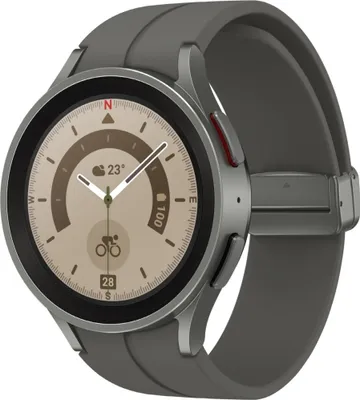 Produktbild von Samsung SM-R920 Galaxy Watch5 Pro 45mm BT Grau Titanium EU
