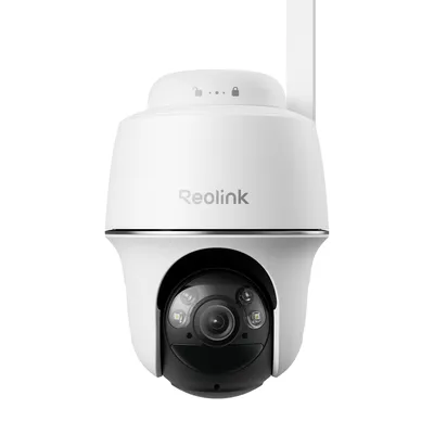 Productafbeelding van Reolink Go PT Plus, 2K+ 5MP 4G LTE batterij-aangedreven bewakingscamera, met pan- en kantelfunctie, continue zonne-energie, geen Wi-Fi nodig, met SIM-kaartsleuf + 32GB SD-kaart