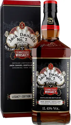 Produktbild von Jack Daniel's Old No. 7 Tennessee Whiskey Legacy Edition 2 43% Vol. 1l in Geschenkbox