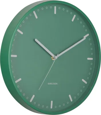 Image de Karlsson – Horloge murale rétro tendance – Vert rétro – Ø 30 cm