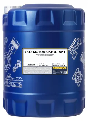 Obrázok produktu pre Mannol 4-Takt Motorbike 10W-40 7812, volumen 10L