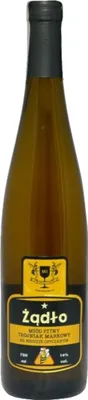Produktbild von zadlo Trojniak Honig (Stachel Drittel) mit dem Buchweizenhonig 0,75L | Met Honigwein Metwein Honigmet | 750 ml | 14% Alkohol | Imbiorowicz | Geschenkidee | 18+