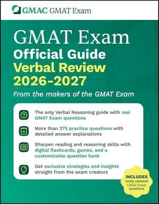 Produktbild von GMAT Official Guide Verbal Review 2026 - 2027