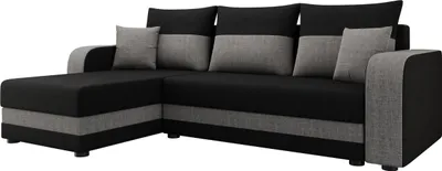 Produktbild von MIRJAN24 Ecksofa Hewlet Bis, Sofa mit Bettkasten und Schlaffunktion, L-Form, Stilvoll Eckcouch vom Hersteller (Farbe: Lux 23 + Lux 05)