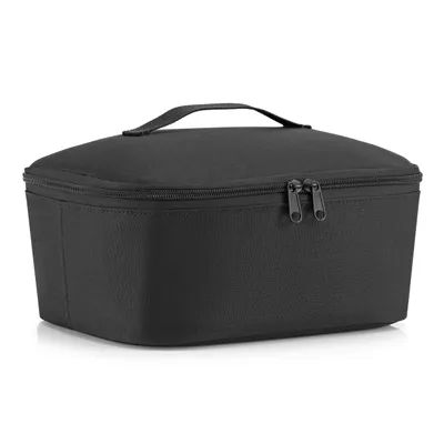 Zdjęcie produktu dla reisenthel coolerbag M pocket, torba termoizolacyjna, torba izolowana, torba termoizolacyjna, tkanina poliestrowa, czarny, 4,5 l, LF7003