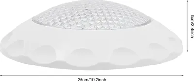 Produktbild von RGB Poolbeleuchtung - LED Unterwasserlampe - 45W - 3000 lm - IP68 wasserdicht - 12 Lichtmodi - Fernbedienung - für Pool & Whirlpool
