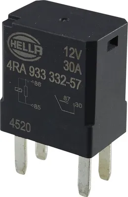 Produktbild von Relais Arbeitsstrom 12 V Schließer 4-polig HELLA für u.a. GENERAL MOTORS
