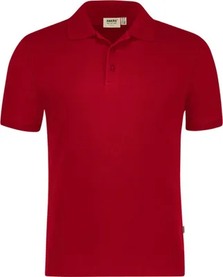 Produktbild von HAKRO Hakro Uni Poloshirt Bio Baumwolle GOTS #501 Gr. M rot