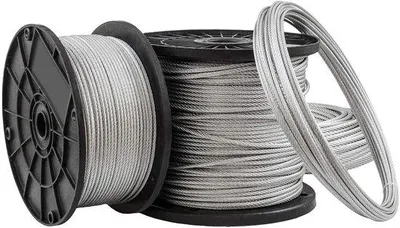 Produktbild von Famanu Stahlseil 4mm - Verzinkt, 150m Länge, 6x19 Konstruktion