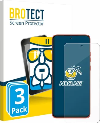 Produktbild von 3x BROTECT Schutzglas für Motorola Edge 60 Neo Schutzfolie Panzer Folie Glas Display Schutz klar