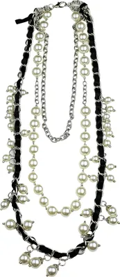 Produktbild von Lange Kette Athina mit Perlen von collezione alessandro