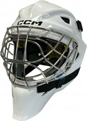Produktbild von CCM AXIS F5 Maske Junior, Farbe:weiss