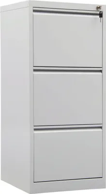 Produktbild von STIER Hängeregistraturschrank, 3 Schubladen, einbahnig, für 240 DIN A4 Hängemappen, 1020x465x620mm