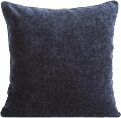 Produktbild von EUROFIRANY | Kissenbezug - 45 x 45 cm - blau - Reißverschluss - kuschelig - modern und elegant