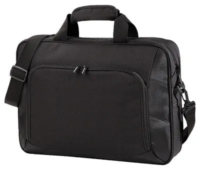 Produktbild von Quadra Executive Digital Aktentasche / Laptoptasche FK477 (Einheitsgröße) (Schwarz)