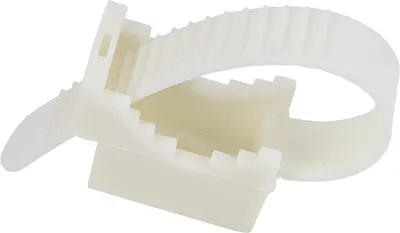 Zdjęcie produktu dla Uchwyt paskowy 9x60mm biały UP 22 12.1 100szt. 12.1 EP_OPATÓWEK
