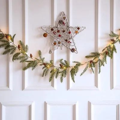 Weihnachtsgirlande mit Tannenzapfen, Ansicht 3 von 7