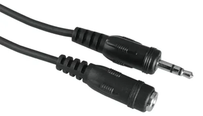Immagine prodotto di Hama prolunga jack 3,5 mm 5m stereo nero