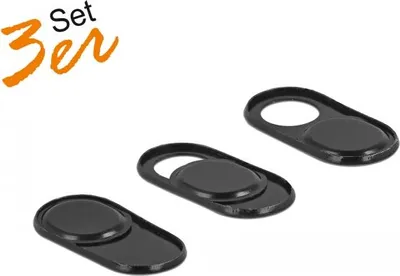 Produktbild von DeLOCK 20652, Linsenschutz, Schwarz, Aluminium, 9 mm, 17,5 mm, 0,9 mm