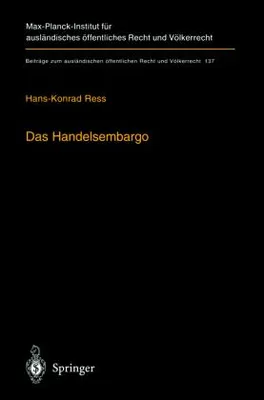 Obrázek produktu pro Das Handelsembargo