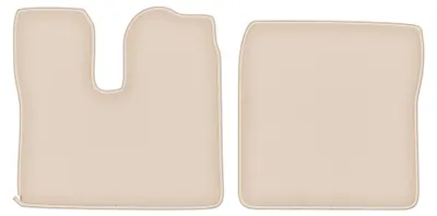 Produktbild von Velours-Fußmatten für MAN TGX 2017- (Transporter) – 4-tlg, Beige, passgenau – Wielganizator FORTUNA