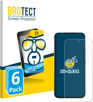 Produktbild von 6x Für Xiaomi 17 Schutzfolie BROTECT Displayschutz Display Schutz Folie Klar Transparent